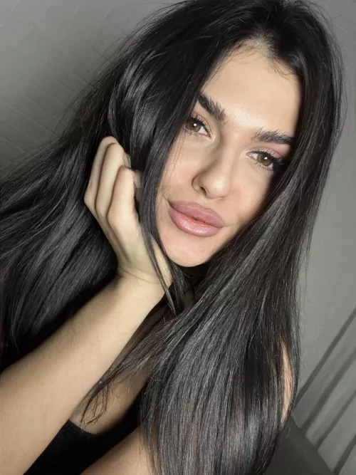 my embarrassed smile by Injekl