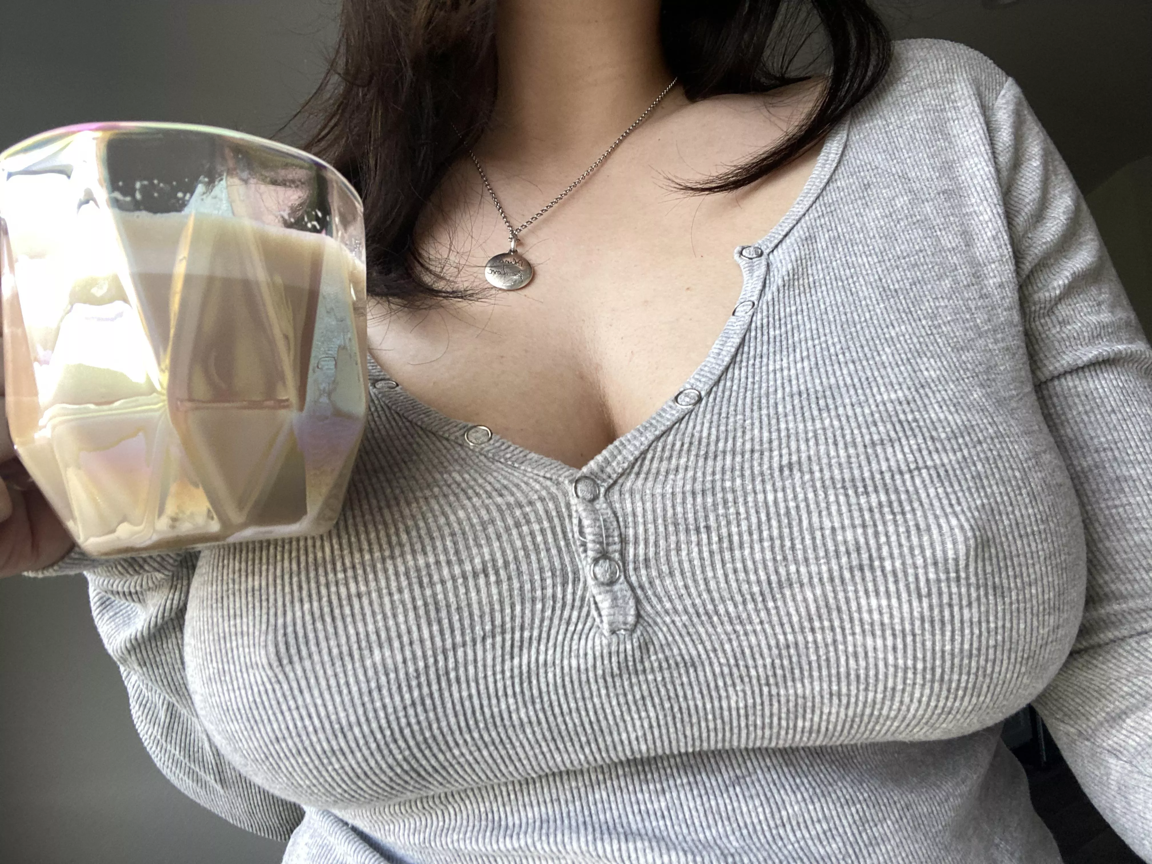 No bras allowed on Sunday~! ☕️ posted by unit1298