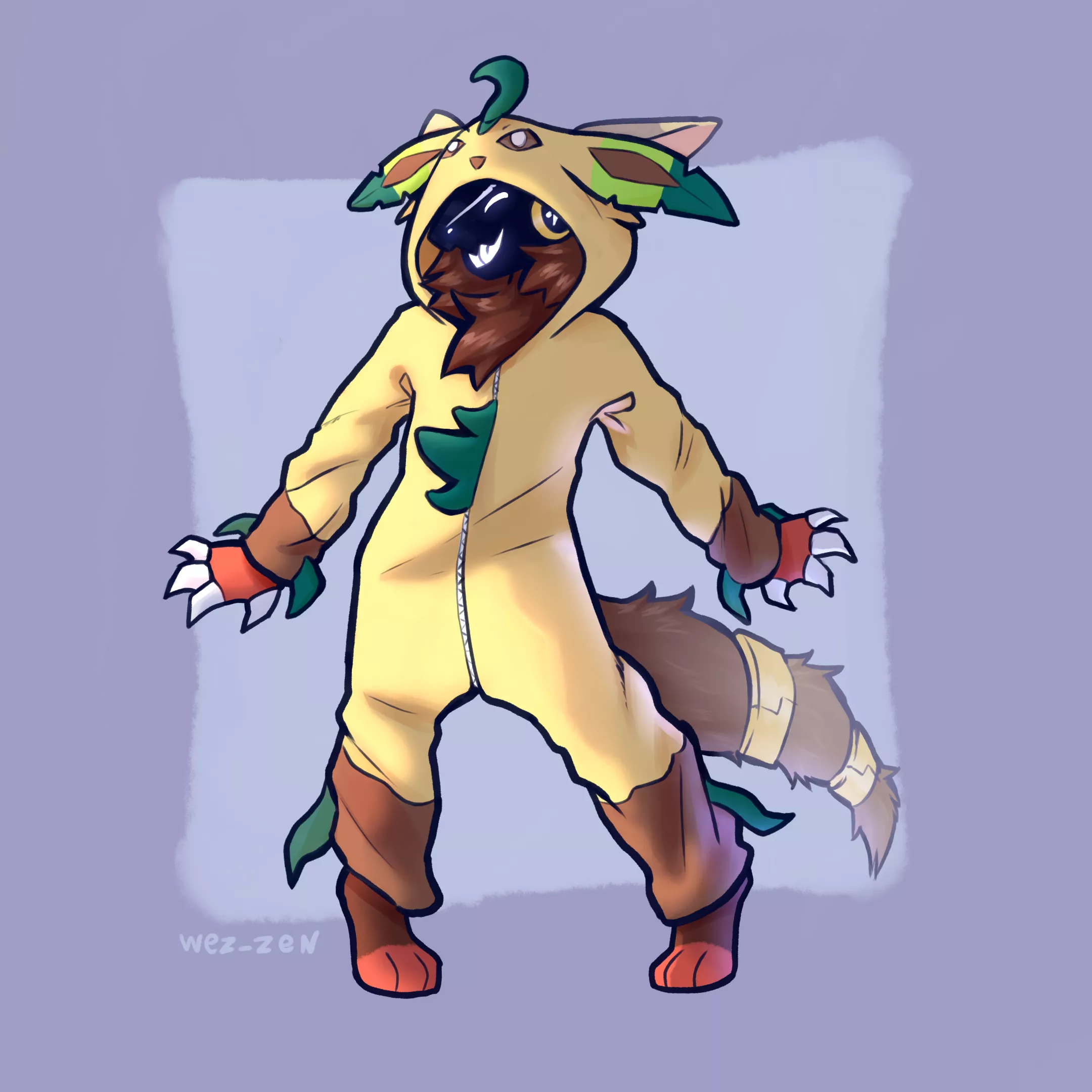 One of the new ych Im doing :3, what do you guys think? posted by wez_zen