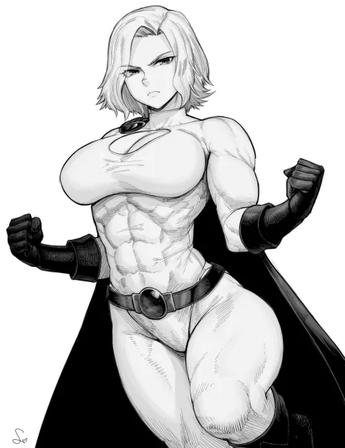 Power Girl (SpeedL00ver) [DC] by Kuro-Oji