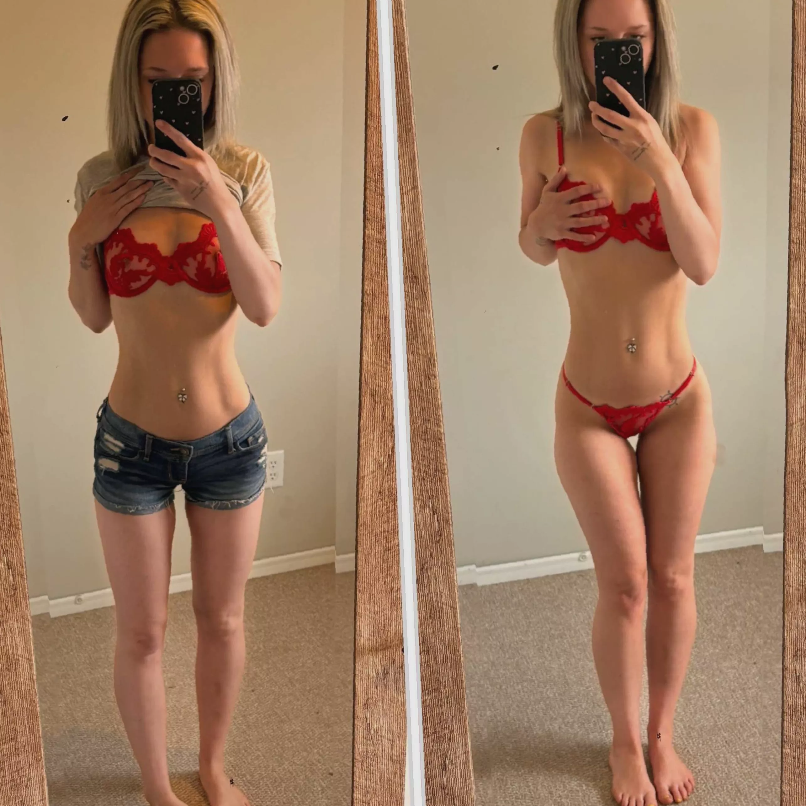 red and black is my fav color for lingerie posted by Even_Opportunity_288