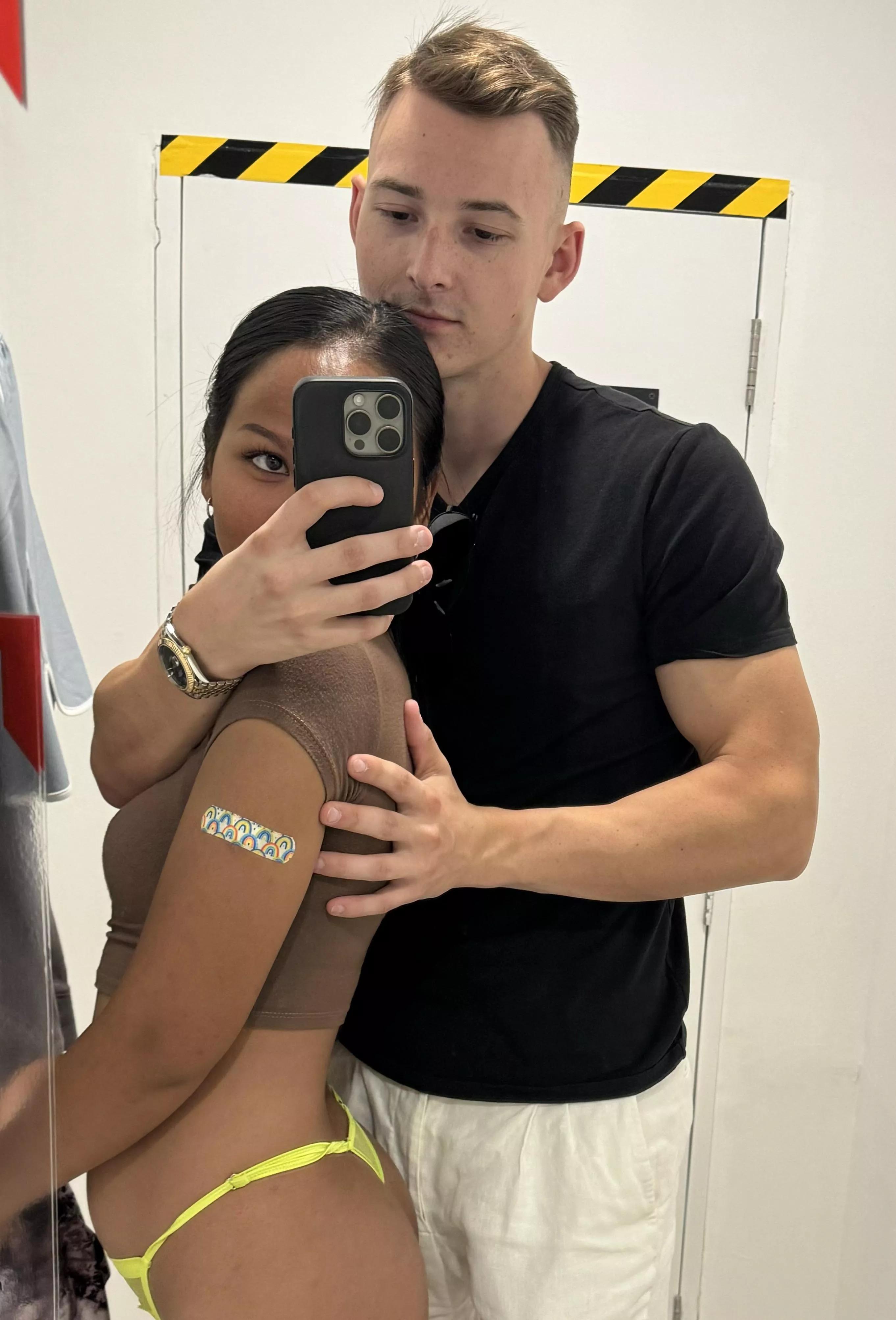 The staff new what we were doing in the dressing room🫣 posted by kingoscar10