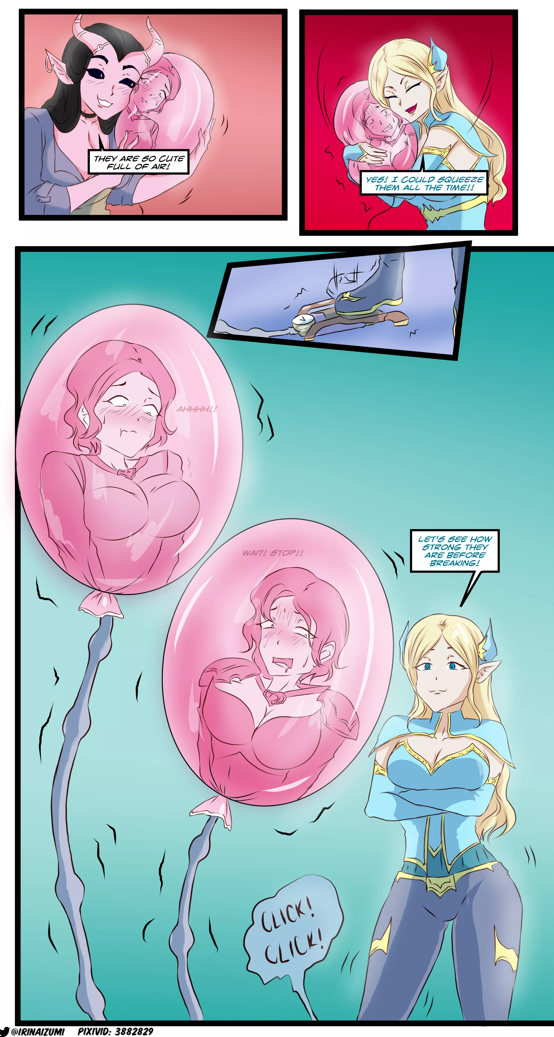 They are invited to a party and end up turned into balloons for the party posted by LoudContract2700