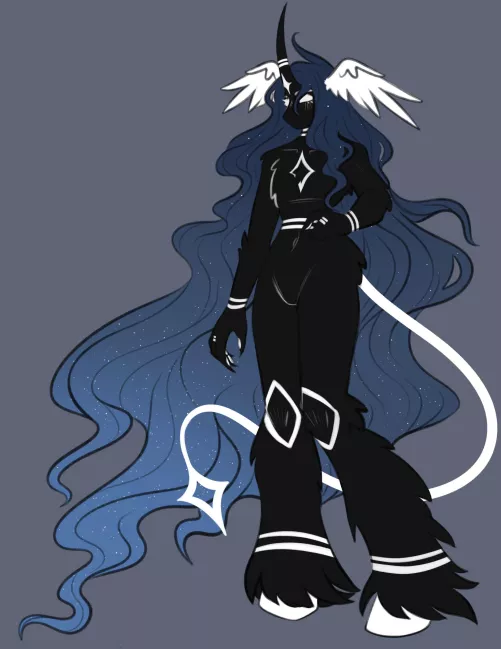 Turned my sona into a furry for funsies :D by Xx_Starden_MG_xX