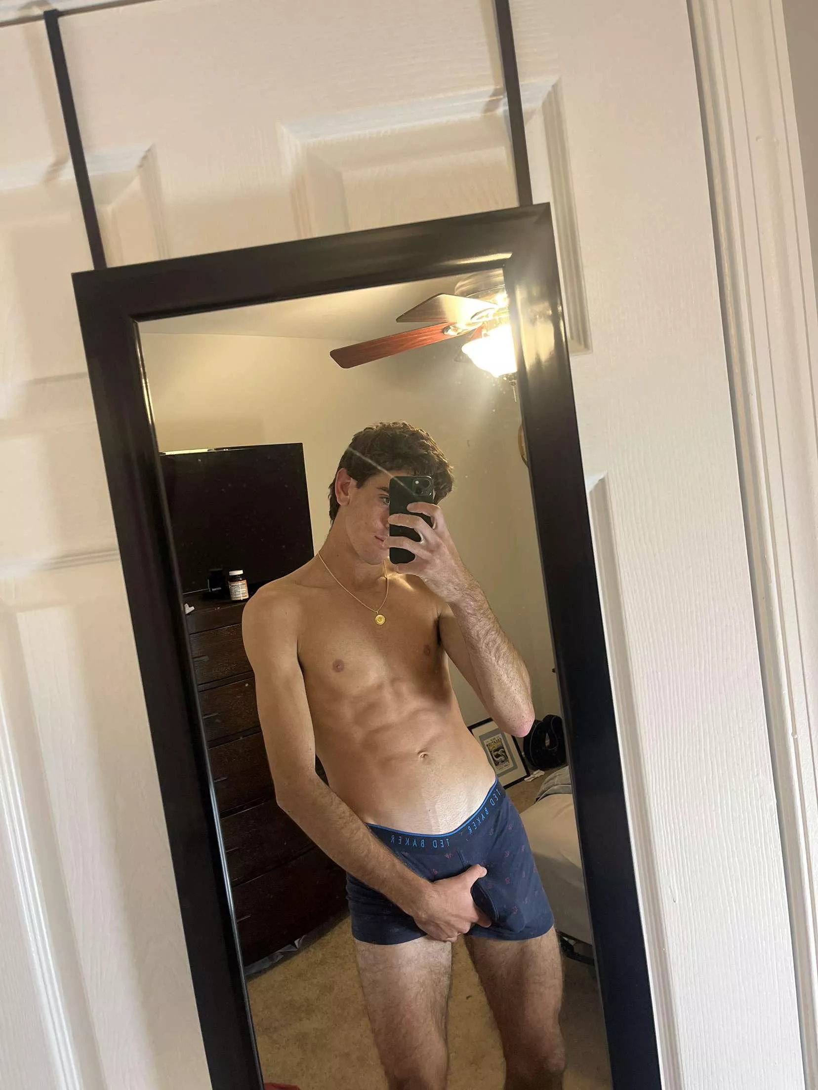 Would this catch your attention in the sauna? posted by HungCollege_Athlete