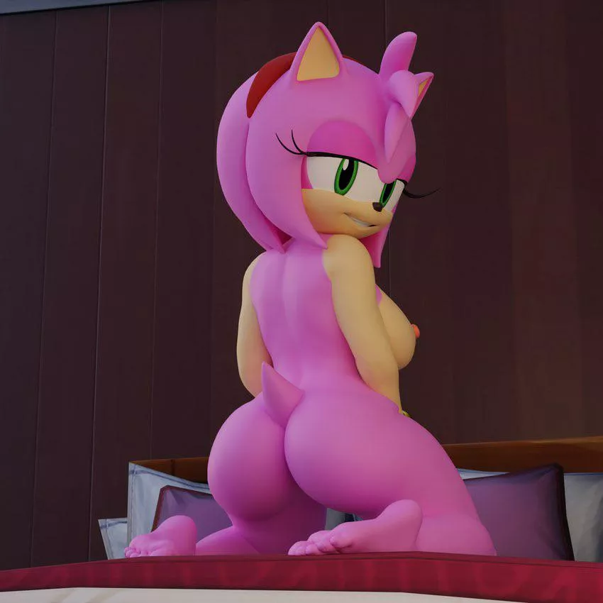 Amy waiting for you (twintails3d) posted by FaxsMan