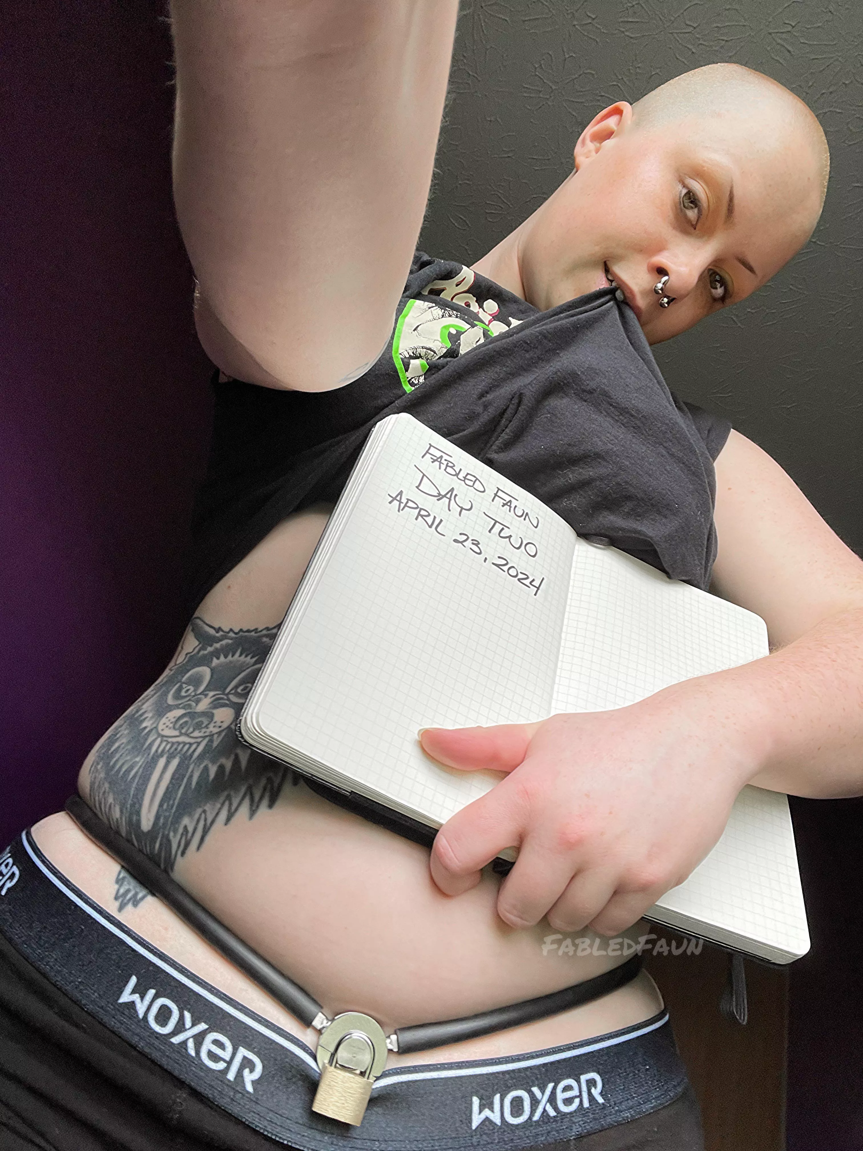 Day 2 - it’s still hard :< posted by FabledFaun