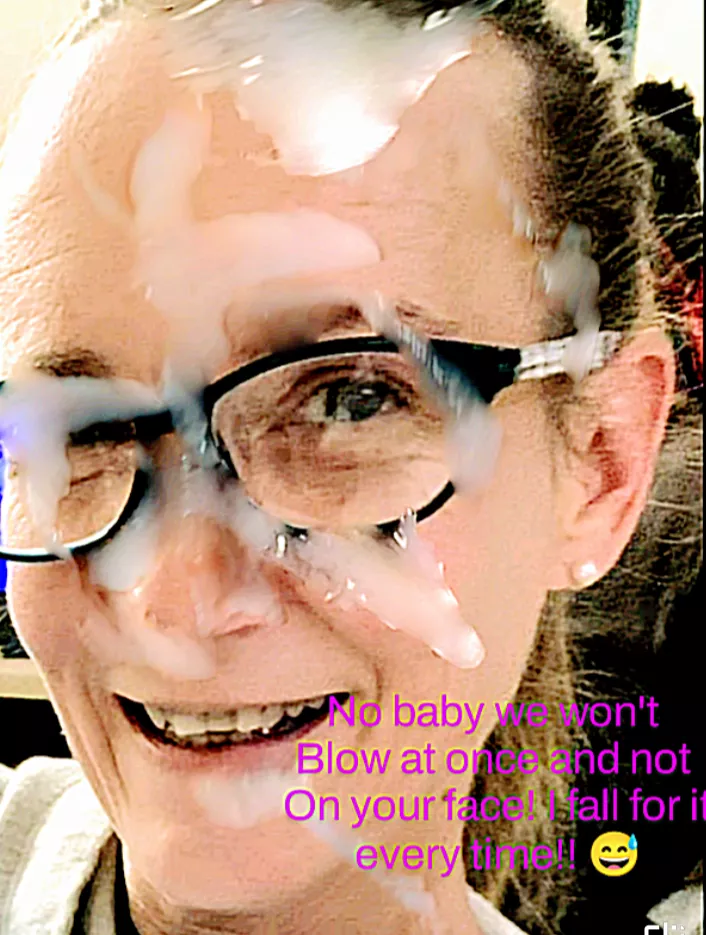 Do all men like to see us covered like this with their facials? Lol posted by tinytssecreats75