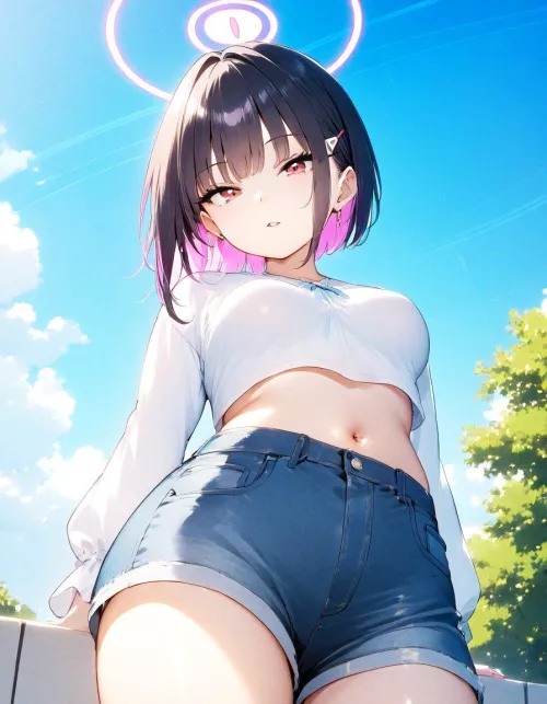 Human Kazusa [Blue Archive] by CheetahSperm18