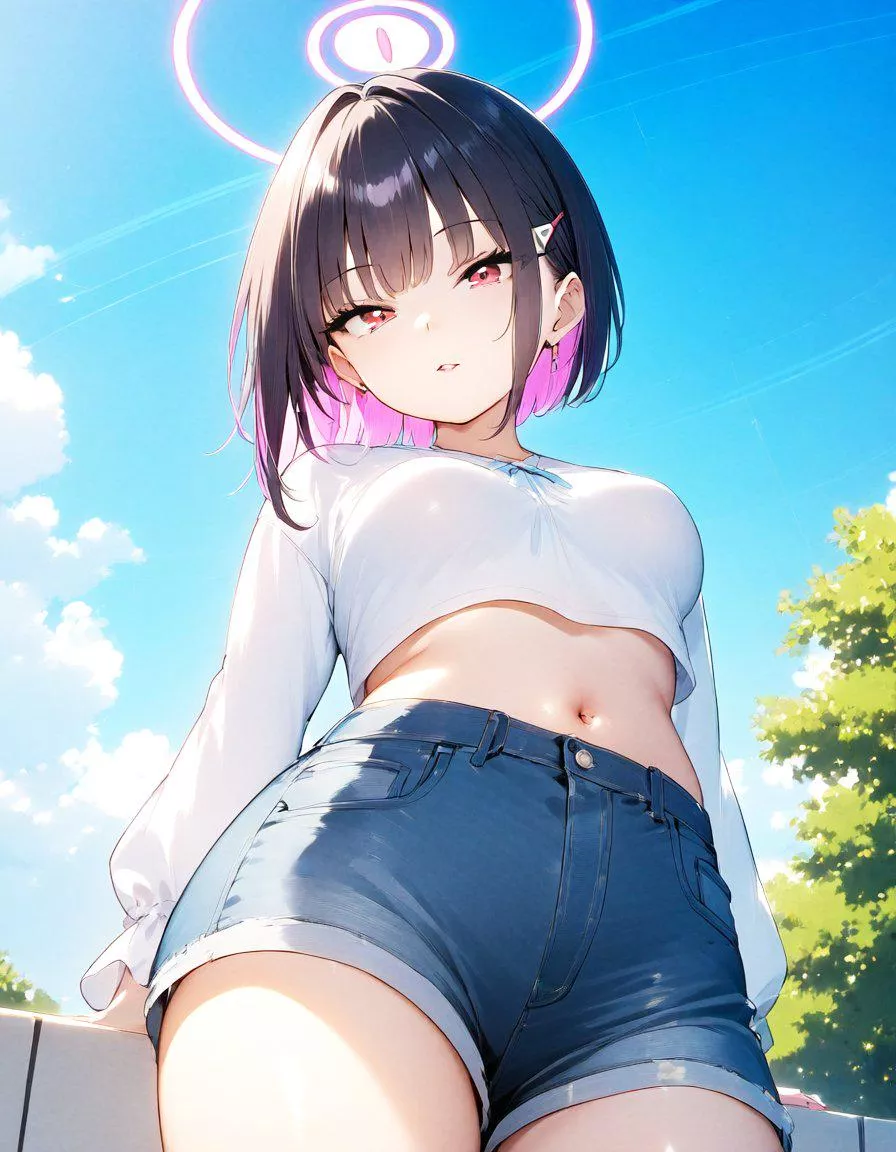 Human Kazusa [Blue Archive] posted by CheetahSperm18