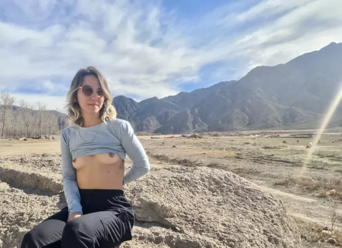 Is it weird that I like showing my little tits in public? by Traditional-Quote390