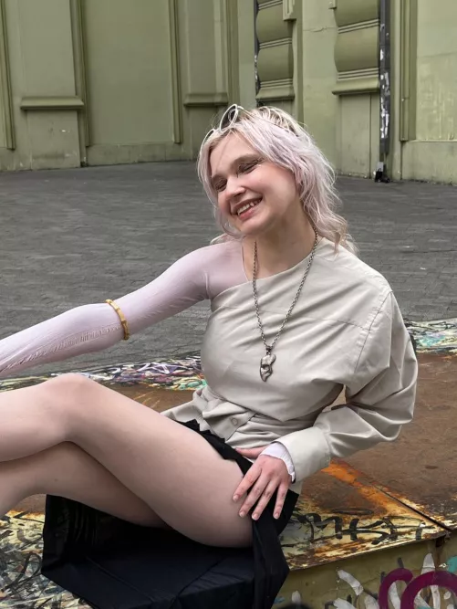 is my smile enough to please you, or should I take my clothes off by SmallChangeWilly