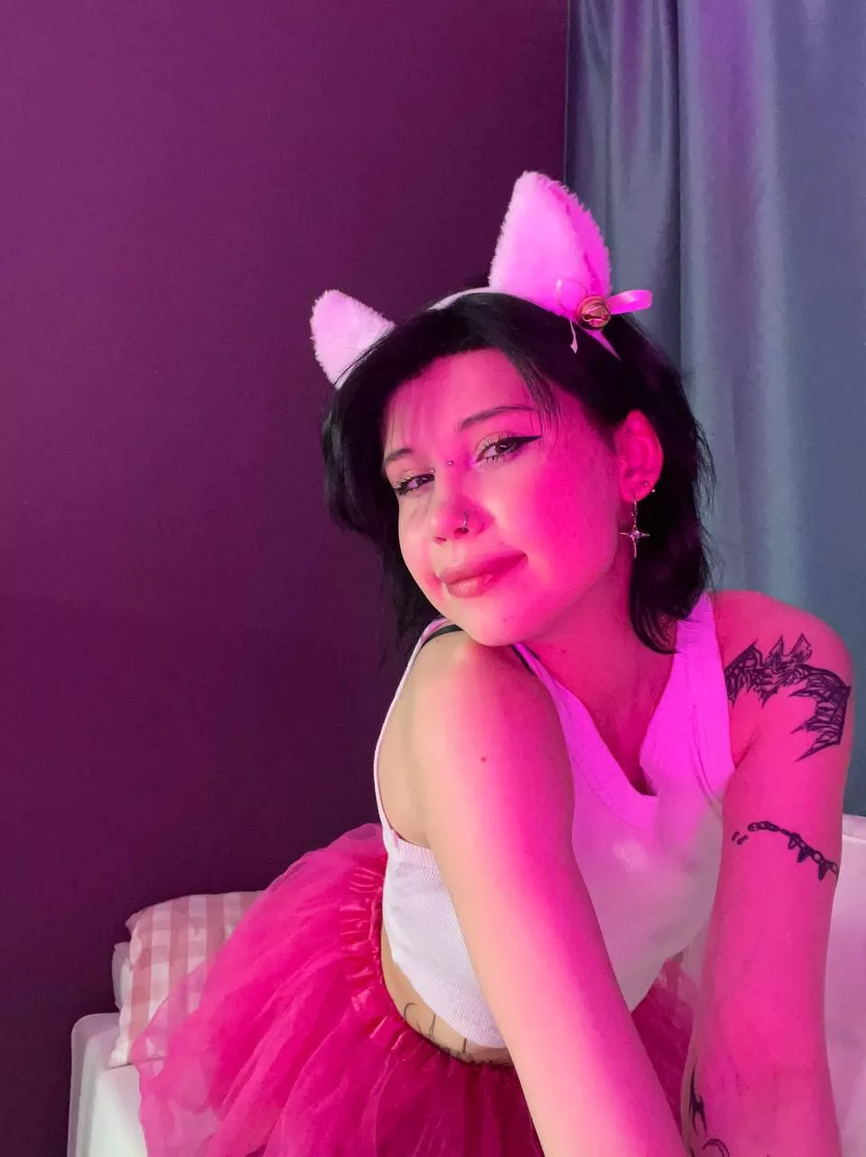 Just a cute catgirl posted by Truecrochet184