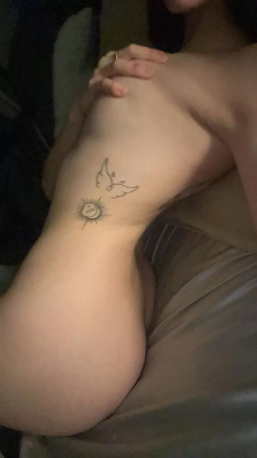 Just slide it in while were spooning  posted by CelenaDawn