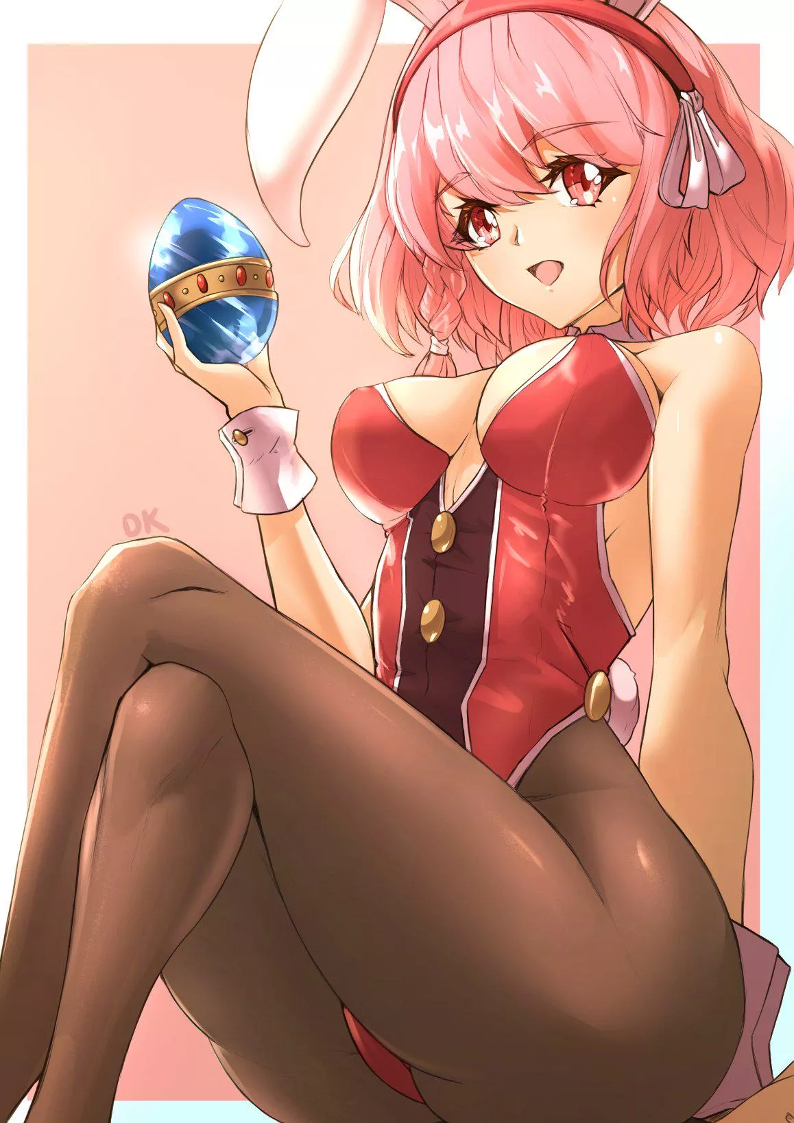 Lapis in a bunny outfit posted by LafterMastr