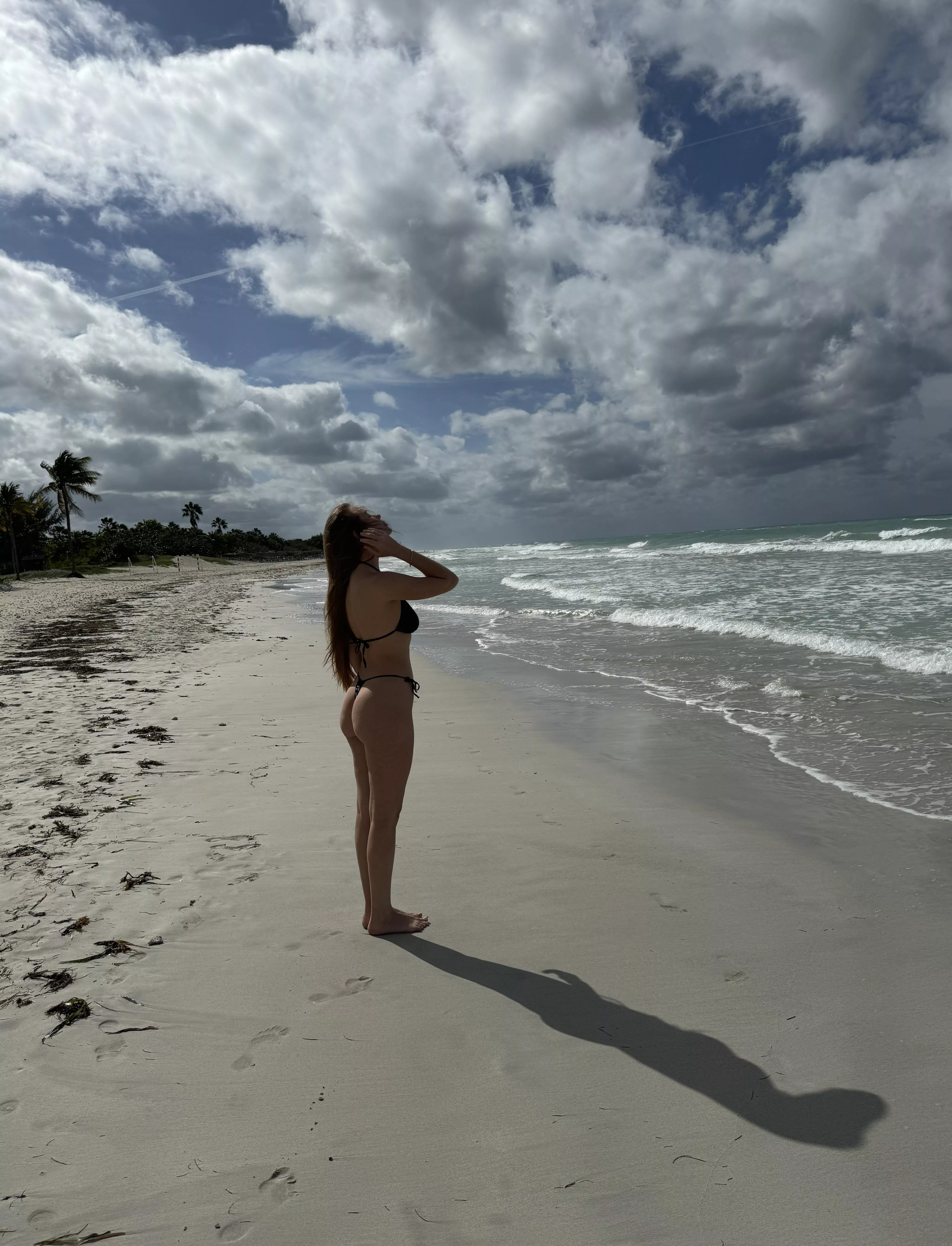 Lots of beautiful beach view and very little bikini posted by MistressOfArousal