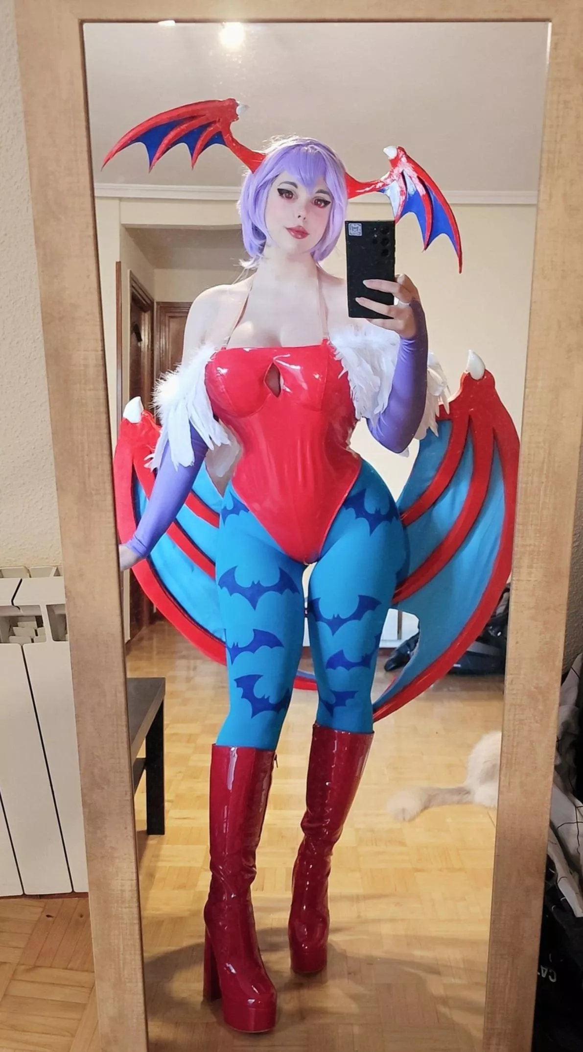 My Lilith cosplay from DarkStalkers! posted by MeiMoeCosplay
