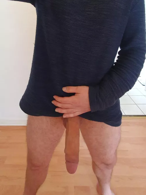 Petition: men should start walking around in only oversized sweaters too by Bigenglishbull