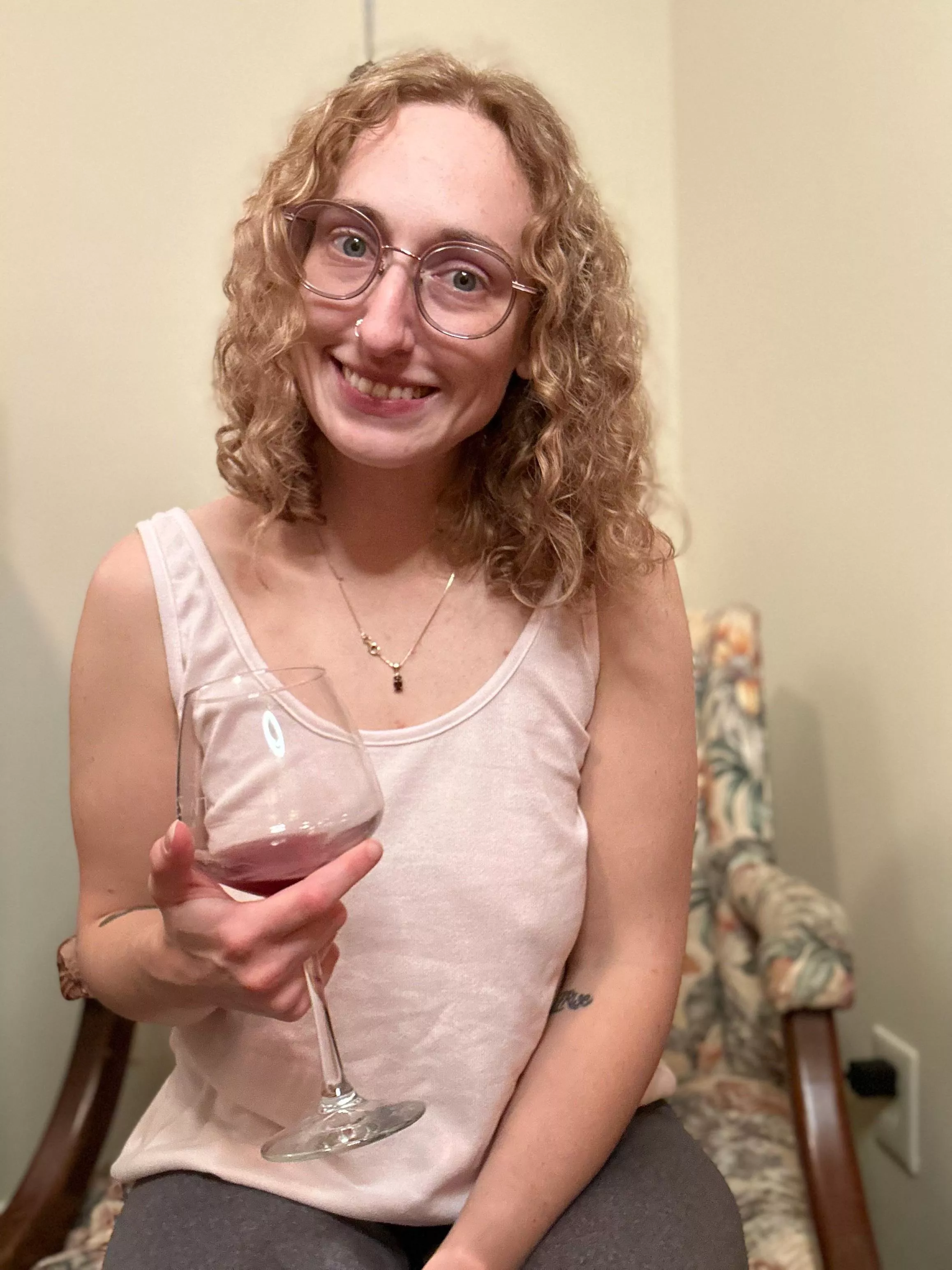 Rare smile action  posted by curly_girly69