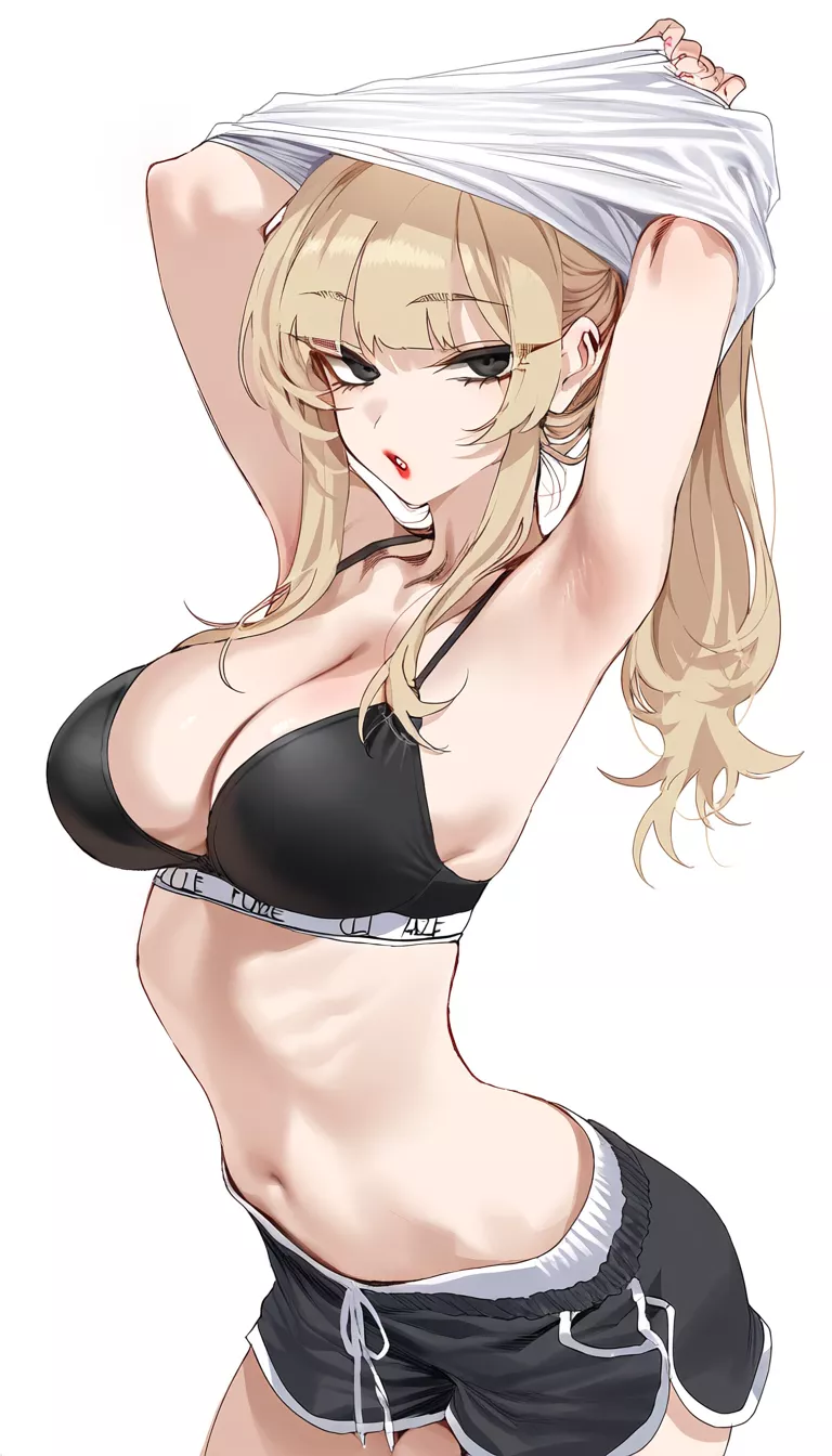 Taking off her Shirt  posted by CheetahSperm18