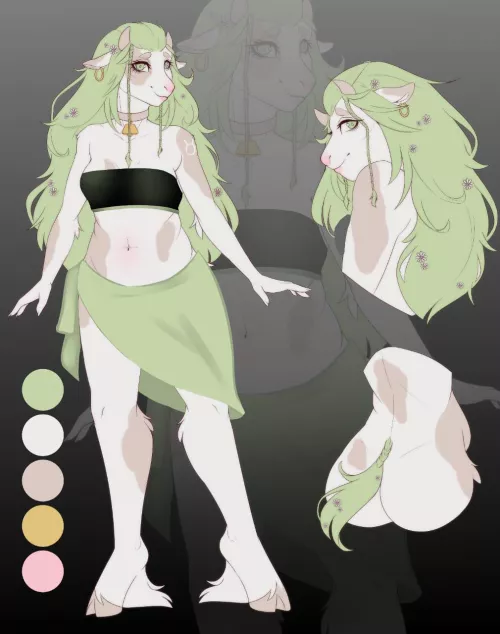 Taurus Adoptable (Art by me) by BambuDess