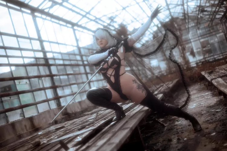 2b by Dahlia Cosplay  by Dhalia_cosplay