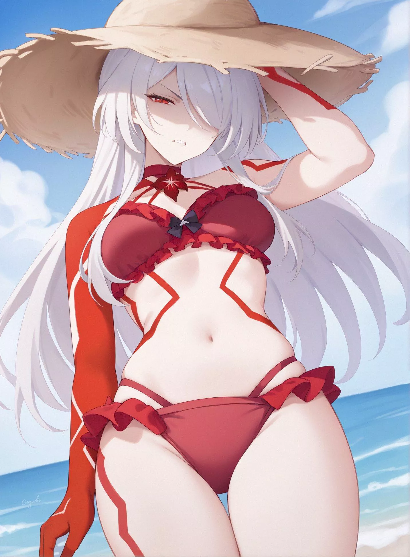 Acheron in Red [Honkai Star Rail] posted by CheetahSperm18