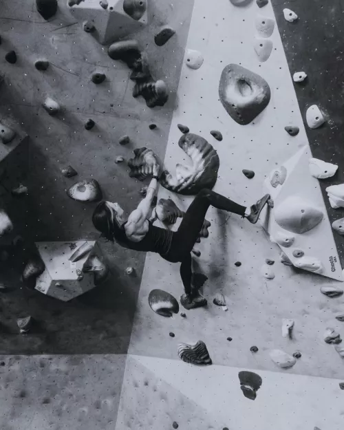 All that yoga helps with my climbing  by xx_blakebailey