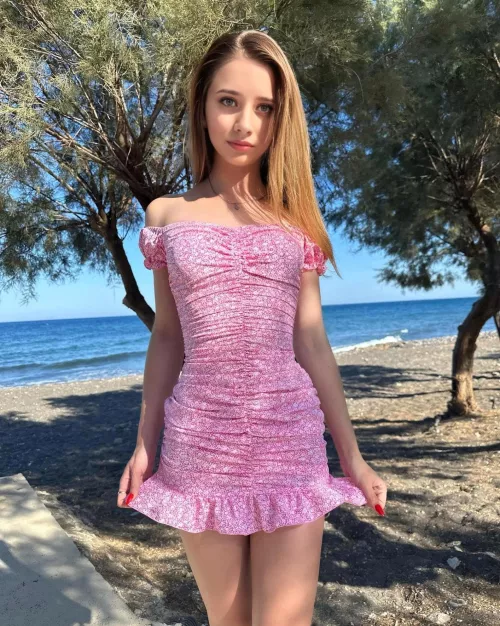 Classy in summer dress by N33d_Moar_Sl33p