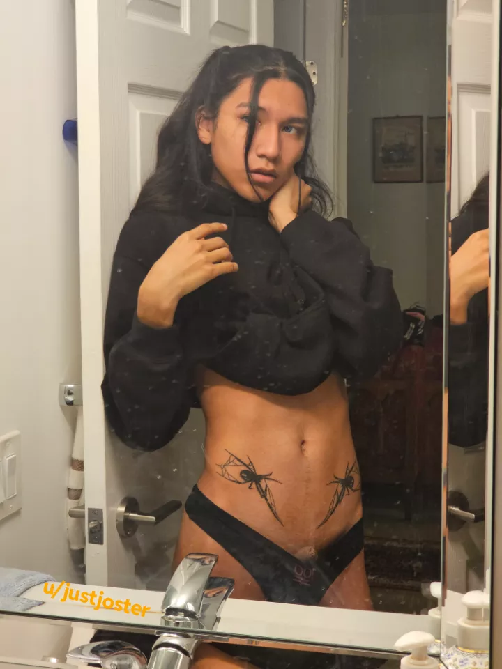 Do you like femboy tummy?  posted by JustJoster