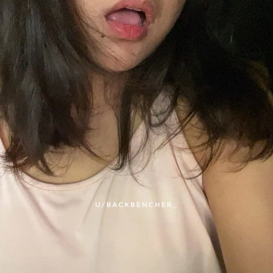 [F] This lips can do more than just talk a lot. 👀 posted by Backbencher_