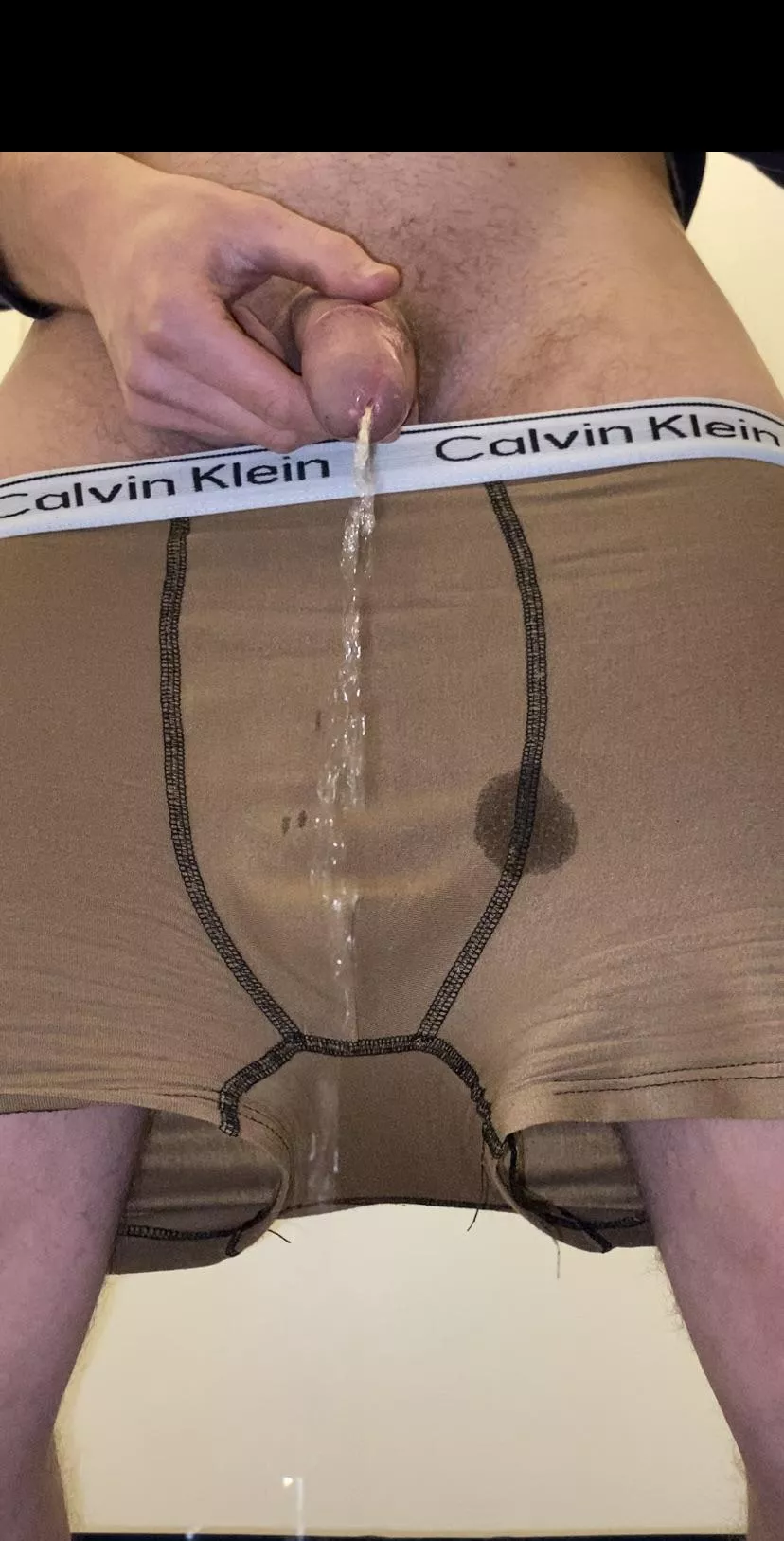 Finally made it to the toilet after already having an accident 🤭💦 posted by MrPeeMyPants