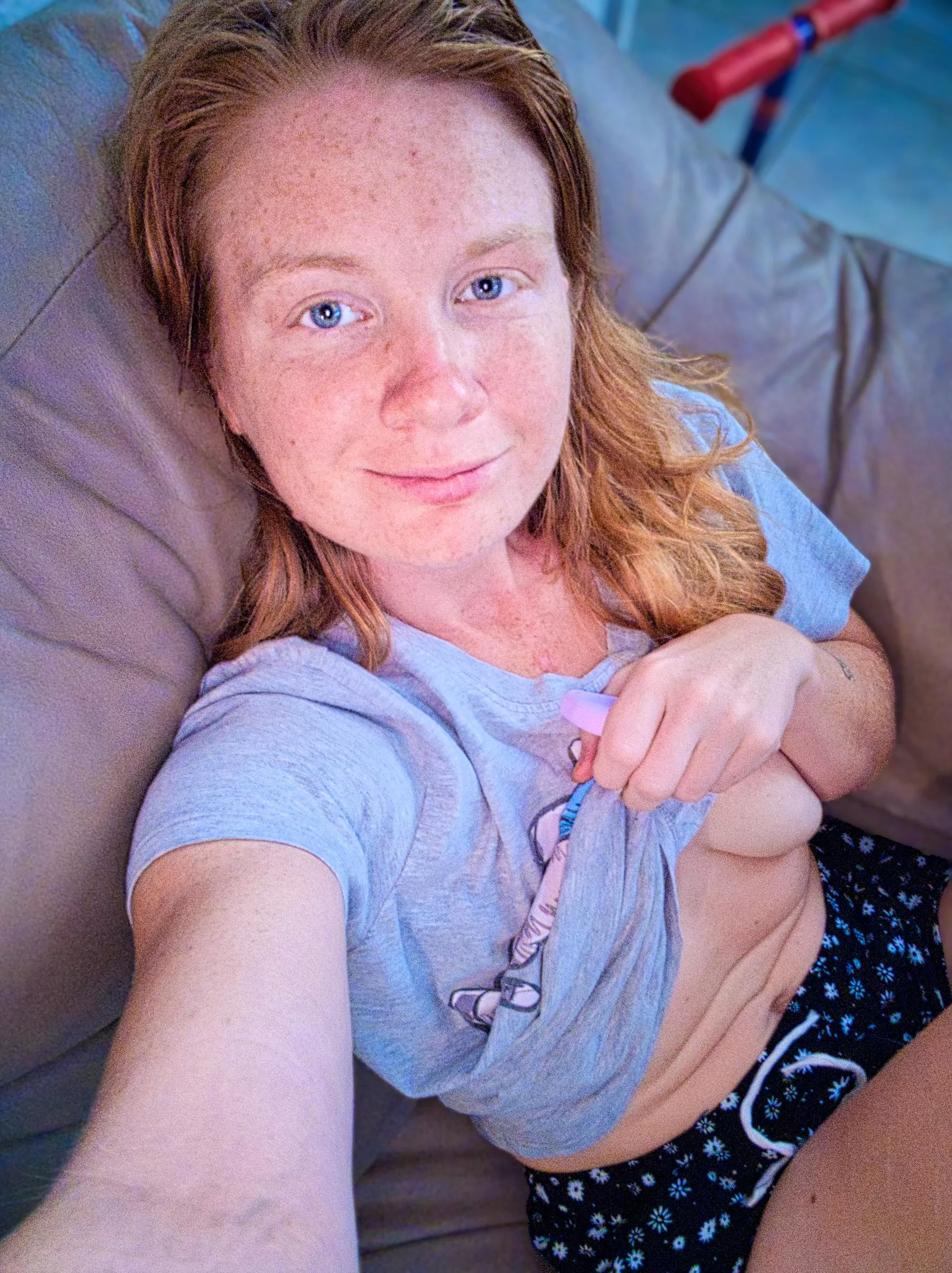 Freckles dancing, beauty enhancing posted by Redlilyrose