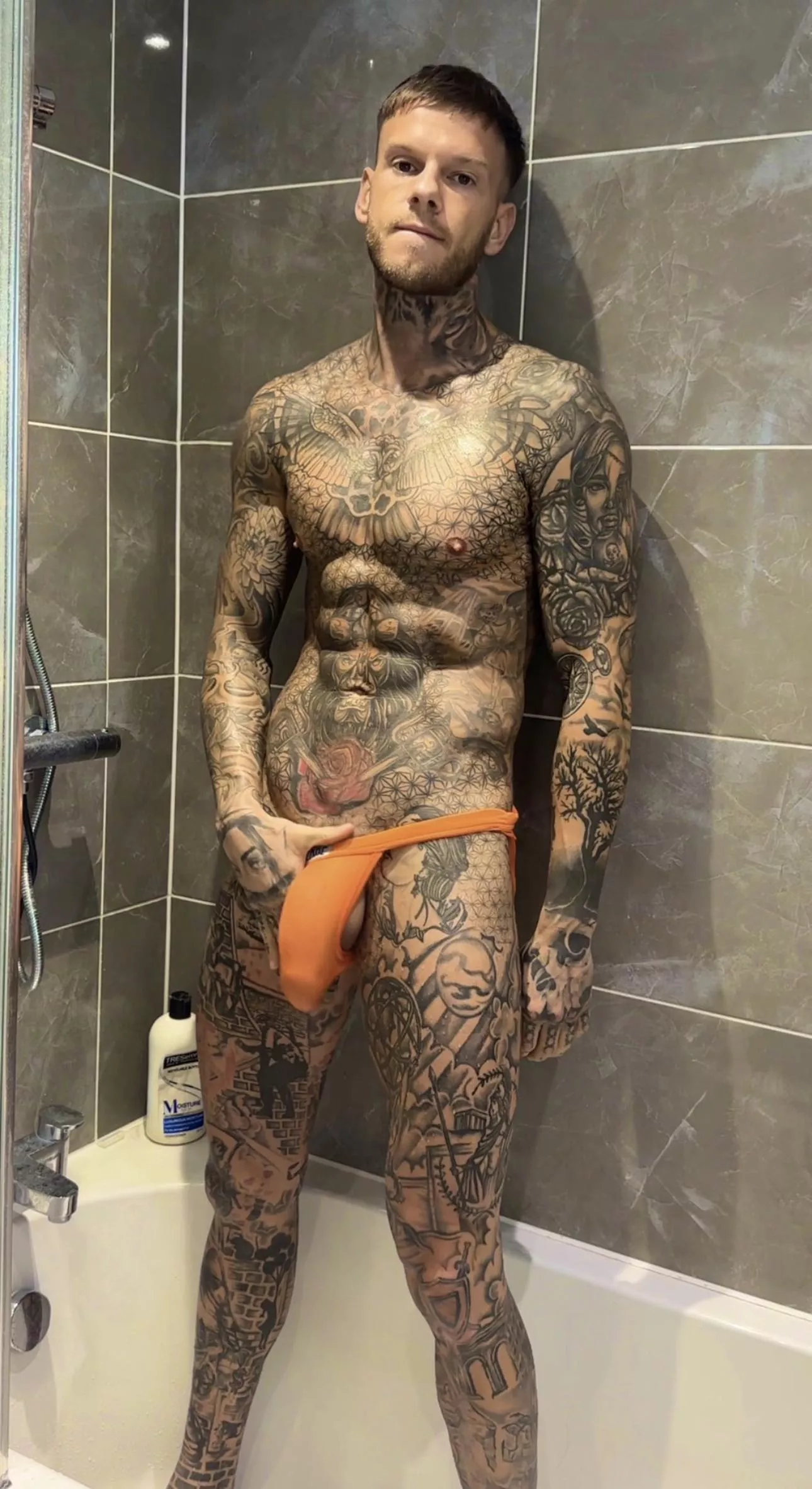 get naked it’s shower time posted by Worried-Definition65