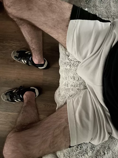 Going commando in public in white shorts today…thoughts? by ParsleyCreative5362
