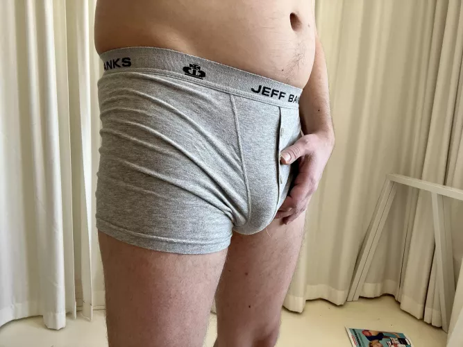 Grey boxers for Wednesday, what are your thoughts? by thick_greg
