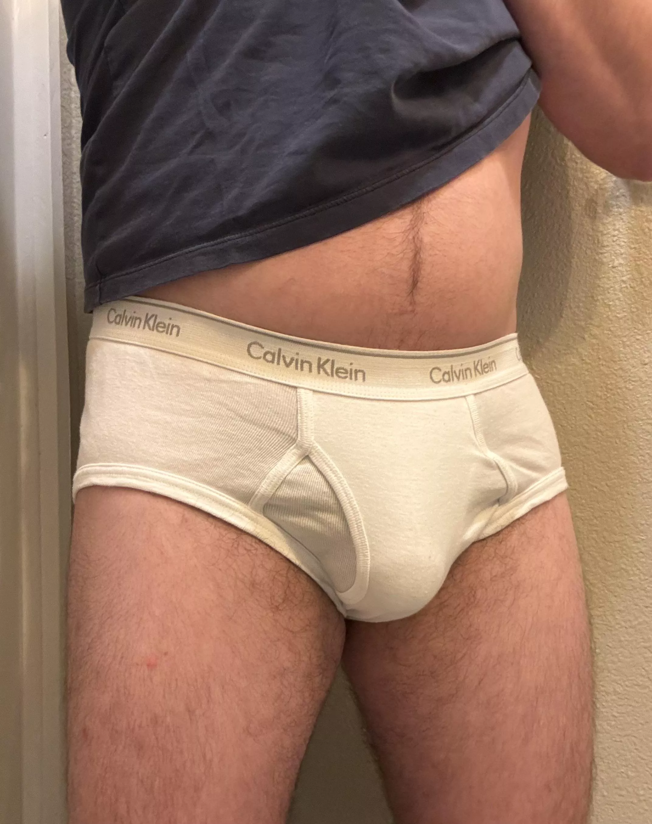 How’s my bulge in tighty whities?  posted by bicycle09