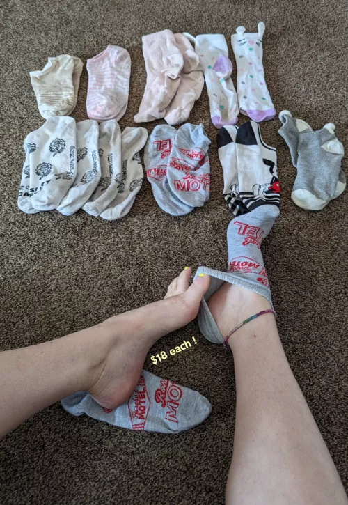 I have a ton of these dirty thangs! I work on my feet all day! Help me reduce my stock, I'm very motivated 😃 [Selling] by DevotedTM