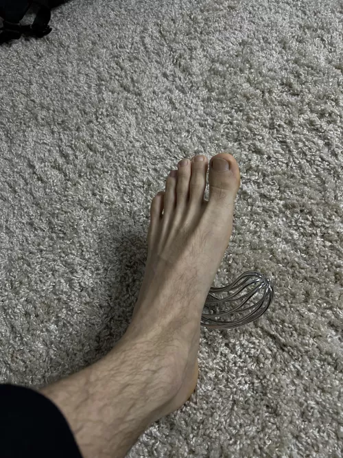 I want lock you in a chastity cage and tease you with my feet  by Ok_Razzmatazz_6246