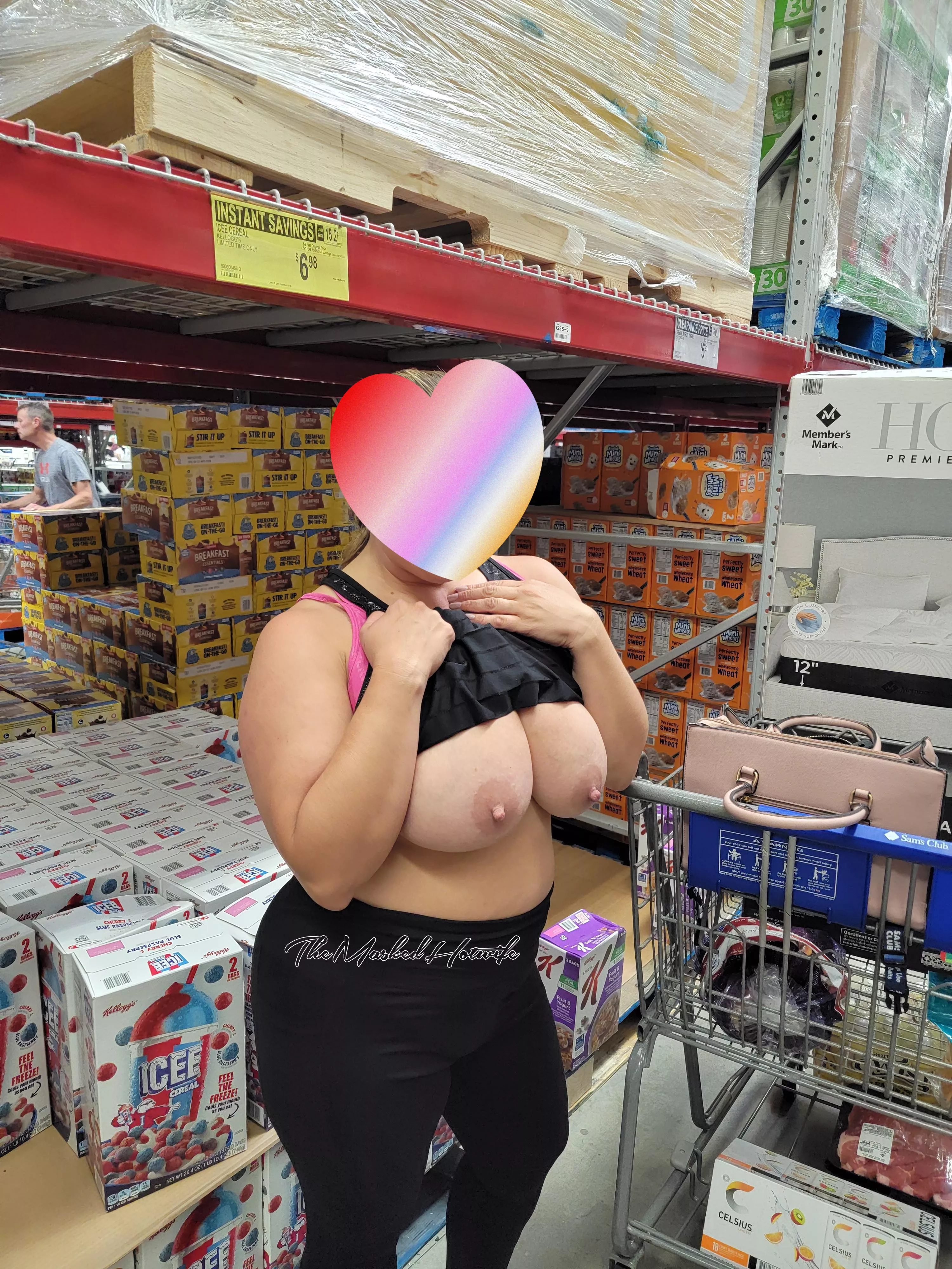 Let's go shopping posted by themaskedhotwife