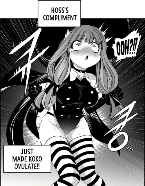 Lf mono source: 1girl, thighhighs, symbol-shaped pupils, witch?, blush, 