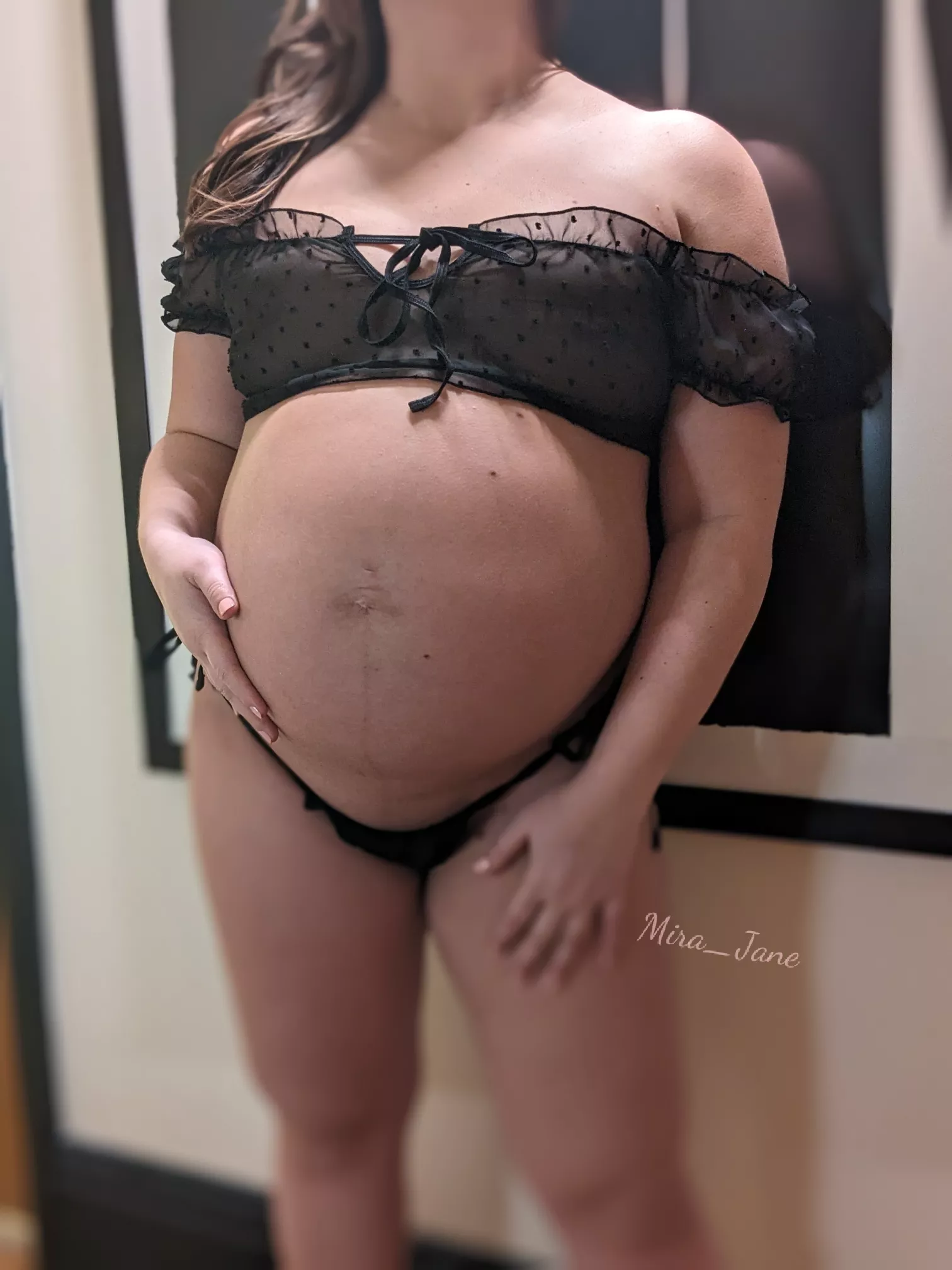 Lingerie and pregnacy are a perfect match posted by Mira_Jane_