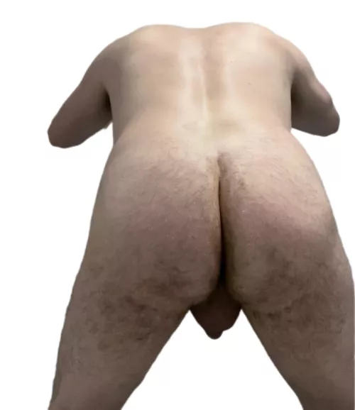 Man ass and balls  by DickyBobby11