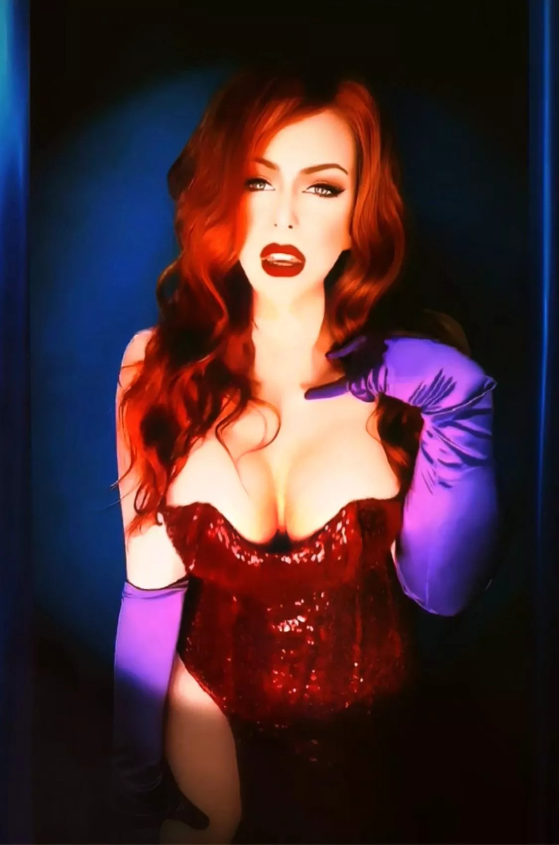My Jessica Rabbit Cosplay posted by Hypnosynn