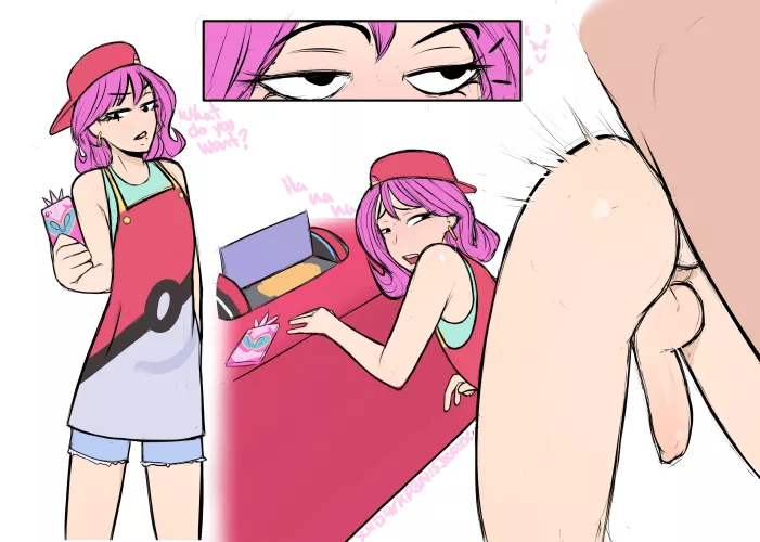 (OC) femboy healer help you out with your balls by vSMile-SMile-SMilev