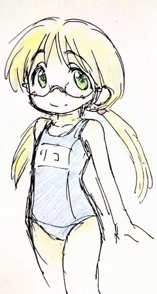 Riko Made in abyss in swimsuit by renegri23