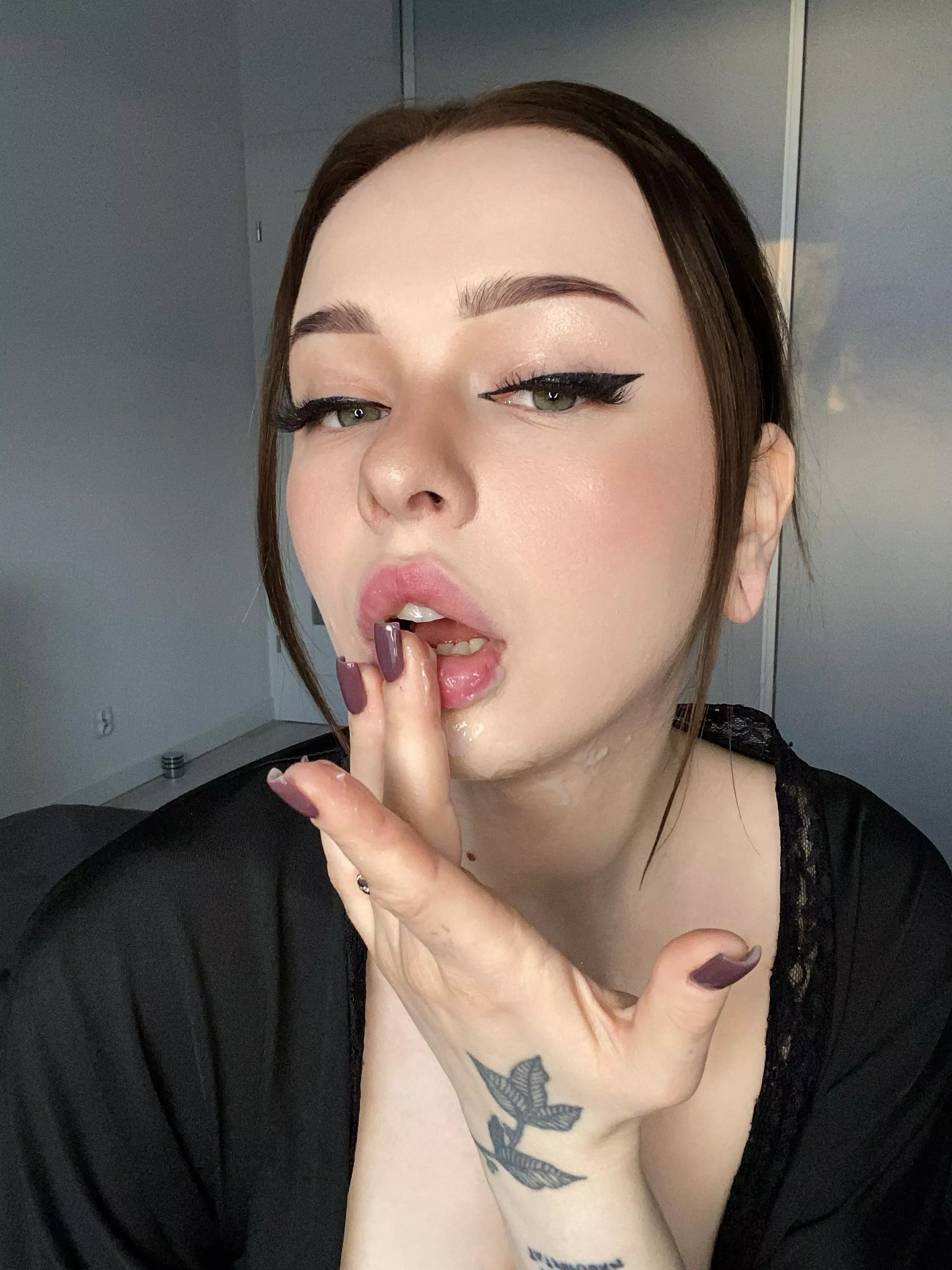 Semen is the most delicious treat a man can give posted by bambiliya