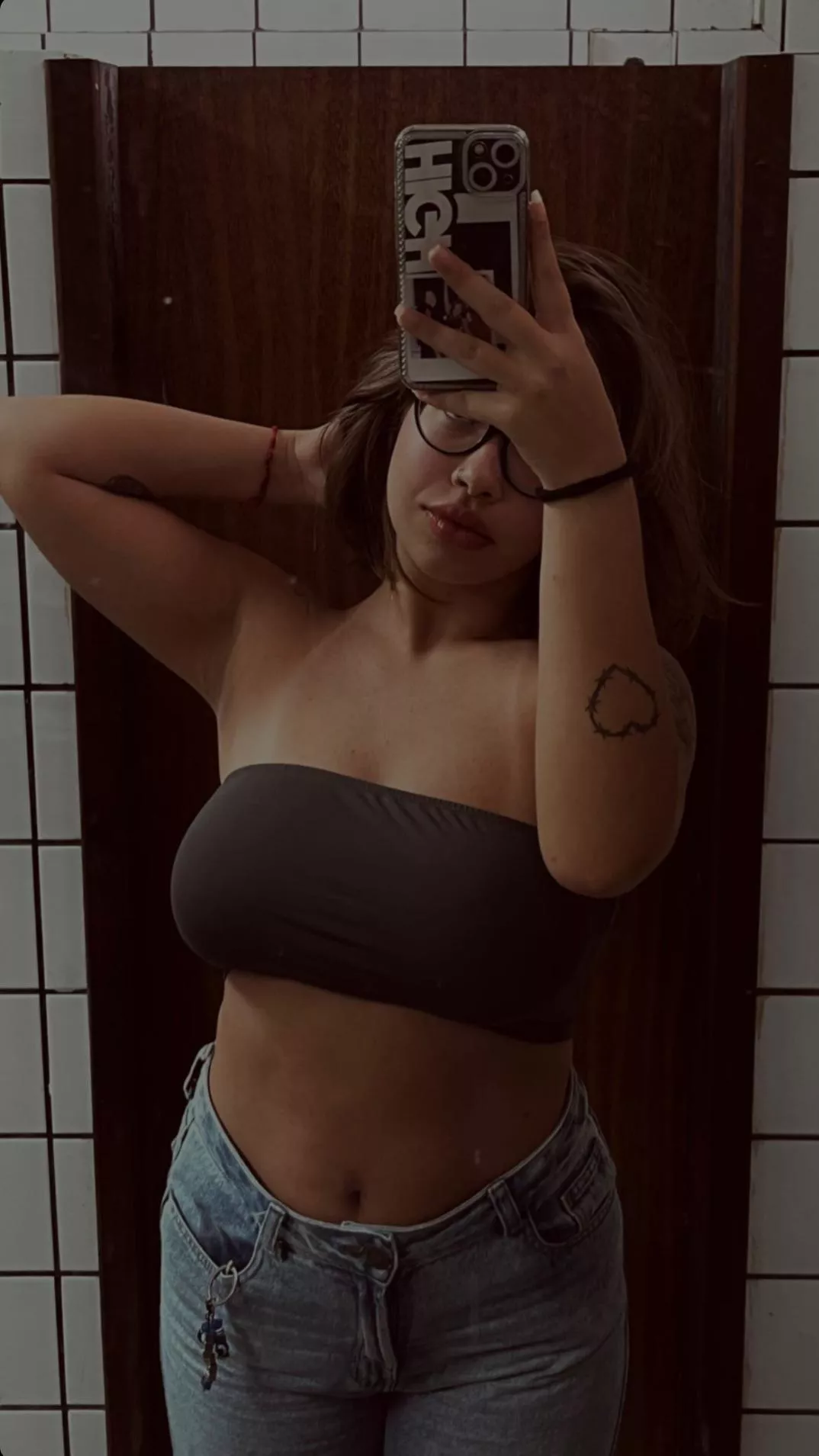 Strapless top posted by Greedy-Visual-3591