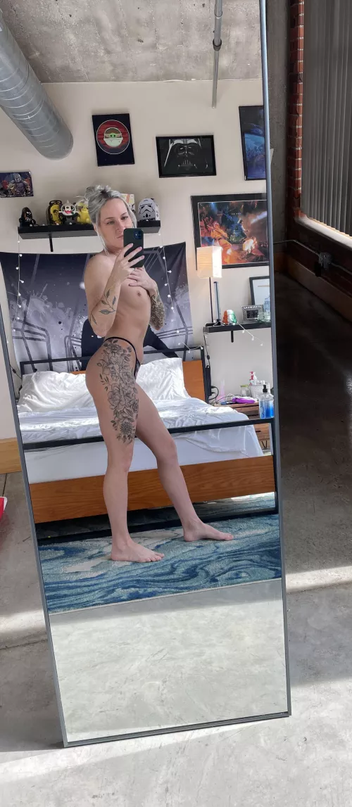 Tattoos, tiny titties, tiny thong by _MyLittlePanda_