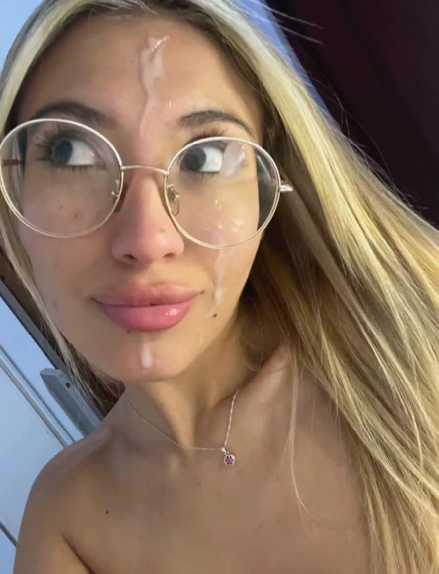 told him not to get cum on my glasses posted by babejennyx